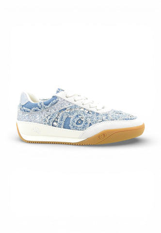 LIU JO Sneakers Donna Blu Denim Strass BA6093TX54300009-PE26