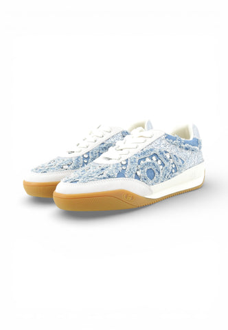 LIU JO Sneakers Donna Blu Denim Strass BA6093TX54300009-PE26