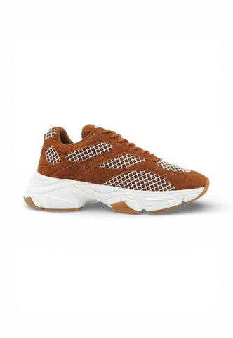 LOVE MOSCHINO Sneakers Donna Marrone Bianco JA15446G1OIQ720A-PE26