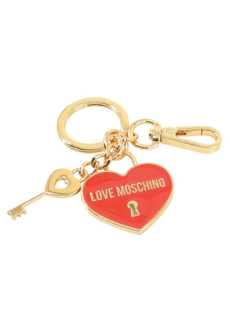 LOVE MOSCHINO Portachiavi Donna Oro Rosso JC5404PP1OL2290A-PE26