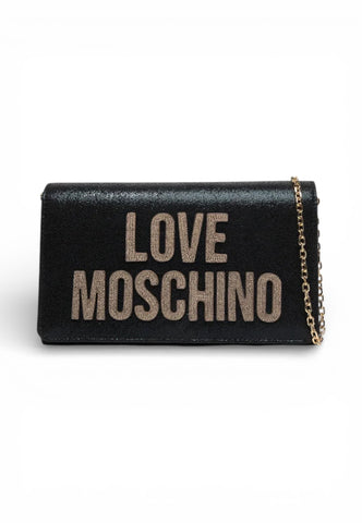 LOVE MOSCHINO Borsa Tracolla Donna Nero Beige Glitter JC4104PP1OLK0000-PE26