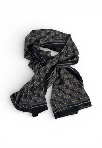 GUESS Pashmina Donna Nero Grigio Oro AW5450POL03-PE26-CLO