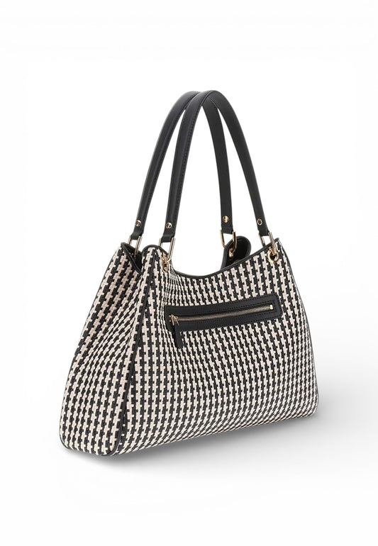GUESS Borsa Shopper Donna Nero Bianco HWWG7691230-PE26-BML