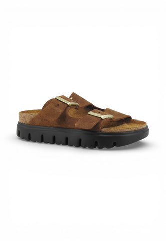 BIRKENSTOCK Ciabatte Arizona NF Donna Marrone 1028389-PE26