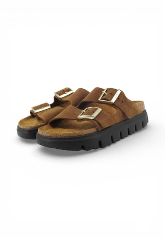 BIRKENSTOCK Ciabatte Arizona NF Donna Marrone 1028389-PE26
