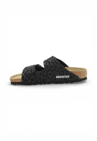 BIRKENSTOCK Ciabatte Arizona NF Donna Nero Fantasia 1030563-PE26