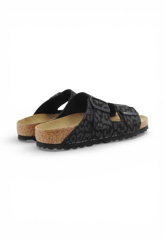 BIRKENSTOCK Ciabatte Arizona NF Donna Nero Fantasia 1030563-PE26