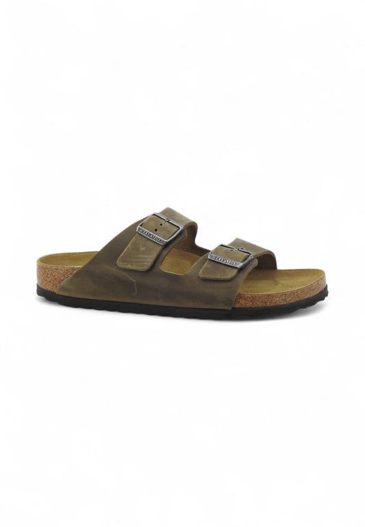 BIRKENSTOCK Ciabatte Arizona NF Uomo Verde 1027039-PE26