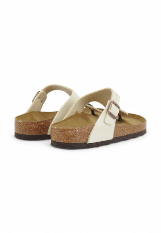 BIRKENSTOCK Ciabatte Infradito Gizeh RF Donna Bianco 943871-PE26
