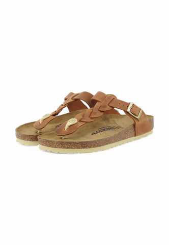 BIRKENSTOCK Ciabatte Infradito Gizeh RF Donna Marrone 1021355-PE26