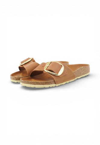 BIRKENSTOCK Ciabatte Madrid Big Buckle NF Donna Marrone 1006525-PE26