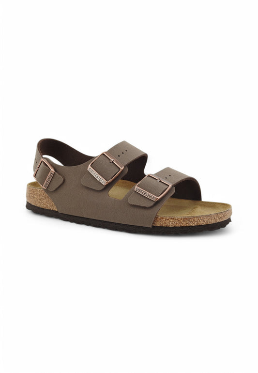 BIRKENSTOCK Sandali Milano NF Marrone 634503-PE26