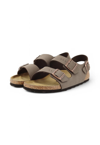 BIRKENSTOCK Sandali Milano NF Marrone 634503-PE26