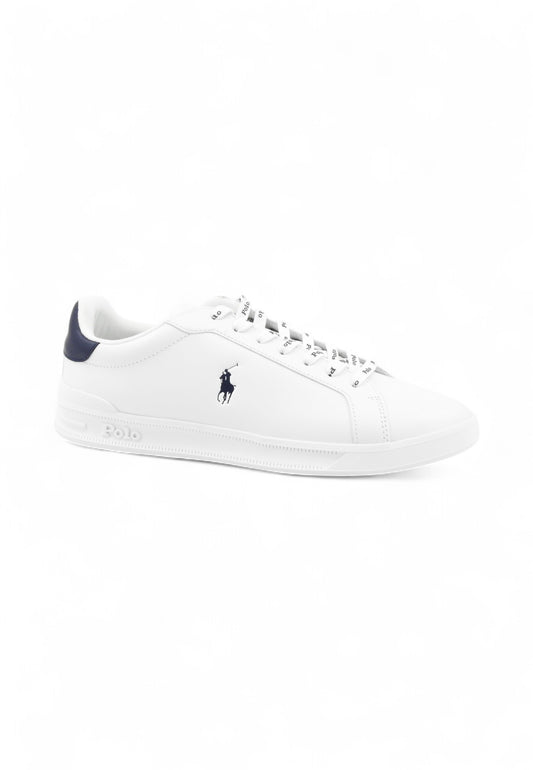 POLO RALPH LAUREN Sneakers Uomo Bianco Blu 809829824003-PE26