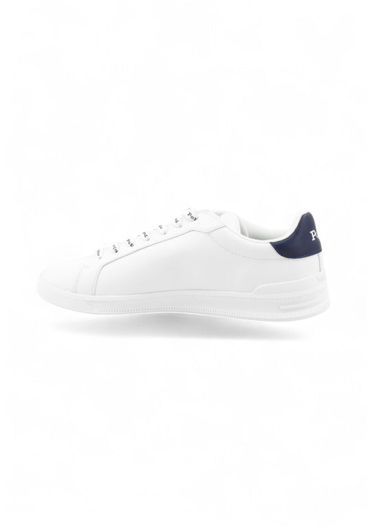 POLO RALPH LAUREN Sneakers Uomo Bianco Blu 809829824003-PE26