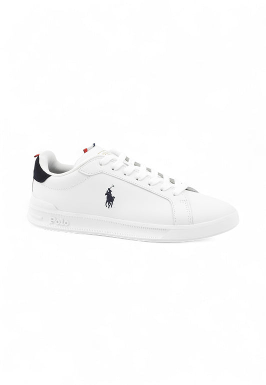 POLO RALPH LAUREN Sneakers Uomo Bianco Blu Rosso 809860883003-PE26