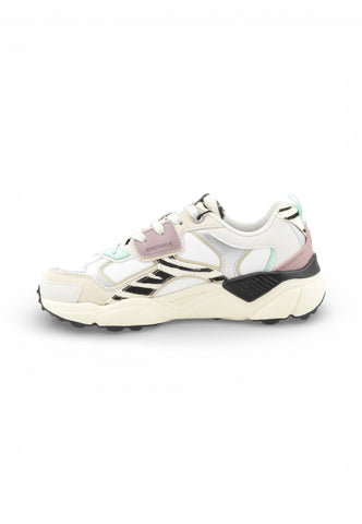 COLMAR Sneakers Donna Bianco Nero Animalier GARNERZ080-PE26