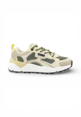 COLMAR Sneakers Uomo Beige Verde Giallo GARNERF027-PE26