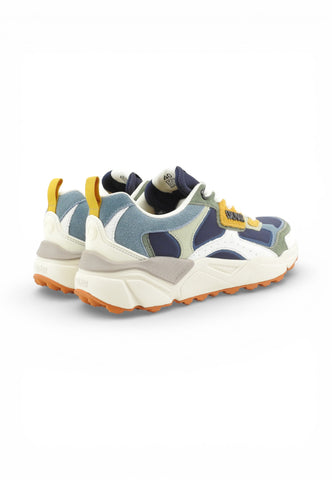 COLMAR Sneakers Uomo Blu Verde Giallo GARNERC023-PE26