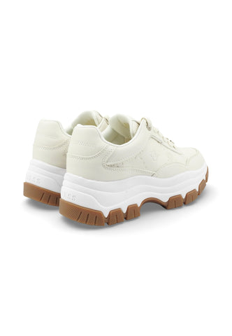 GUESS Sneakers Donna Bianco Beige FLFBRTPEL12-PE26-CREAM