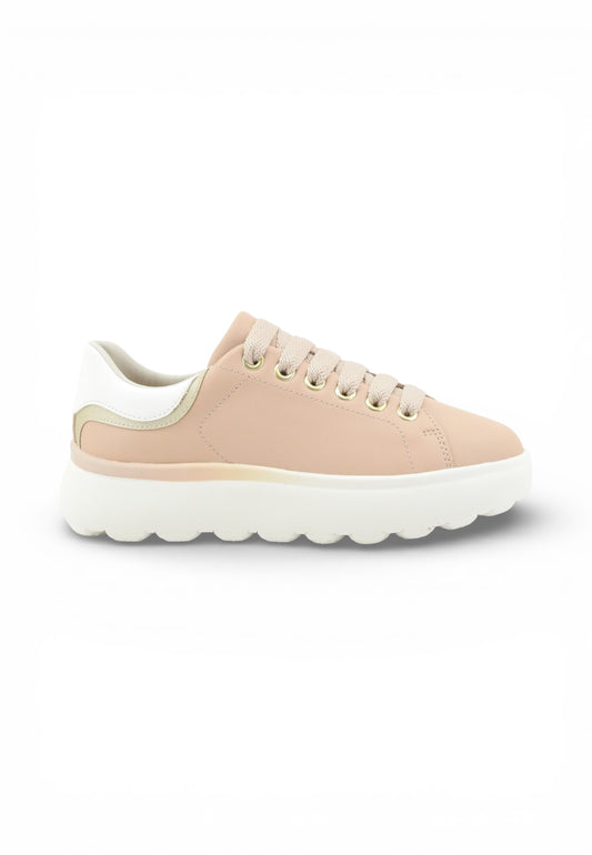 GEOX Sneakers Donna Rosa Bianco D65TCB8554-PE26-C8108