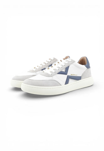 ALEXANDER SMITH Sneakers Uomo Bianco Blu Grigio SXBDOCM-9608-WBT-PE26