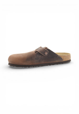 BIRKENSTOCK Ciabatte Boston NF Marrone 860133-PE26