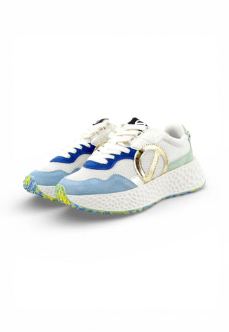 NO NAME Sneakers Donna Bianco Azzurro Verde NNVEKI04VE-PE26