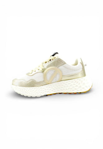 NO NAME Sneakers Donna Bianco Oro NNVEGL04DO-PE26