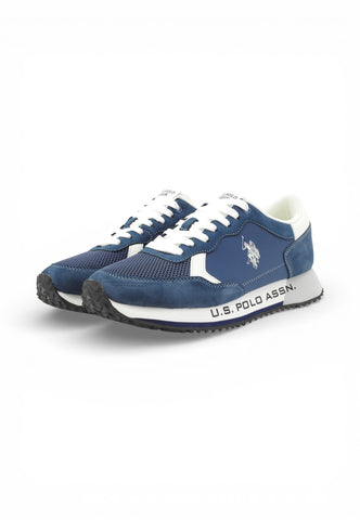 U.S. POLO ASSN. Sneakers Uomo Blu Bianco CLEEF011-PE26-BLU004
