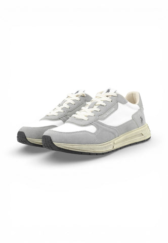 U.S. POLO ASSN. Sneakers Uomo Grigio Bianco SENEKA004A-PE26-WHI-LGR03