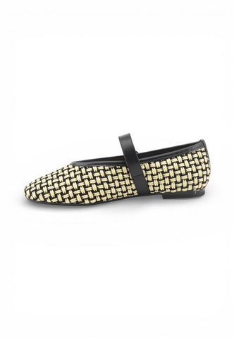 FRAU Ballerine Donna Beige Nero 69R3-PE26-PGne