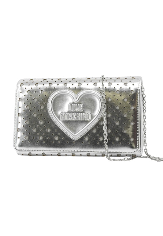 LOVE MOSCHINO Borsa Tracolla Donna Argento JC4295PP0OKK1902-PE26