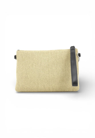 LOVE MOSCHINO Borsa Pochette Donna Beige Nero JC4230PP0OKB190A-PE26