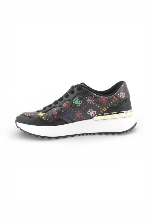 GUESS Sneakers Donna Nero Multicolore FLPVN4FAL12-PE26-BLKMU