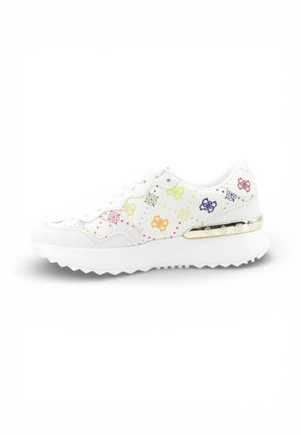GUESS Sneakers Donna Bianco Multicolore FLPVN4FAL12-PE26-WHIMU