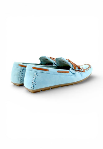 CAFE NOIR Mocassini Donna Azzurro Marrone C1EF6003-PE26-B022