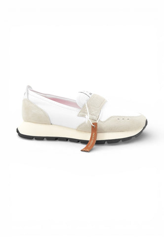 SUN68 Mocassini Donna Bianco Beige Z36235-PE26-01