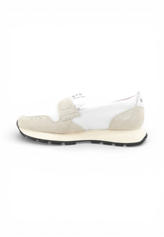 SUN68 Mocassini Donna Bianco Beige Z36235-PE26-01