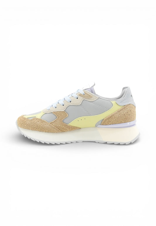 SUN68 Sneakers Donna Beige Azzurro Z36215-PE26-06