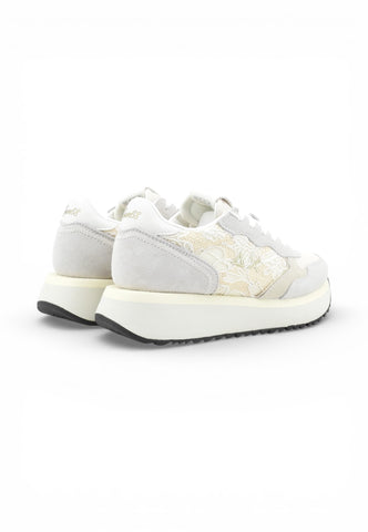 SUN68 Sneakers Donna Bianco Grigio Z36211-PE26-31