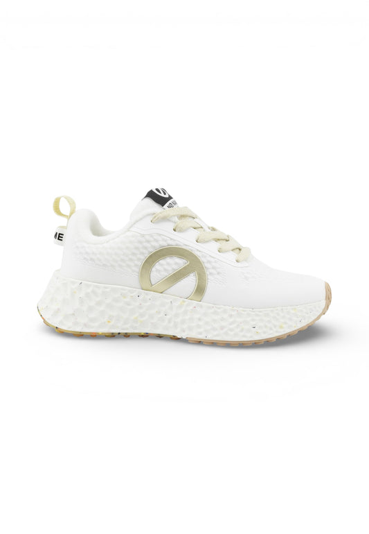 NO NAME Sneakers Donna Bianco Oro LNVDMEMTA0-PE26