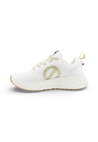 NO NAME Sneakers Donna Bianco Oro LNVDMEMTA0-PE26