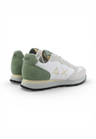 SUN68 Sneakers Uomo Bianco Beige Verde Z36106-PE26-01