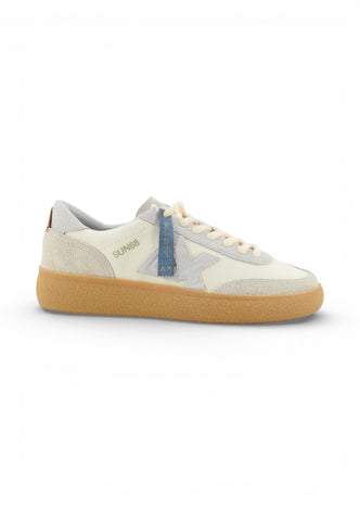 SUN68 Sneakers Uomo Bianco Grigio Z36149-PE26-31