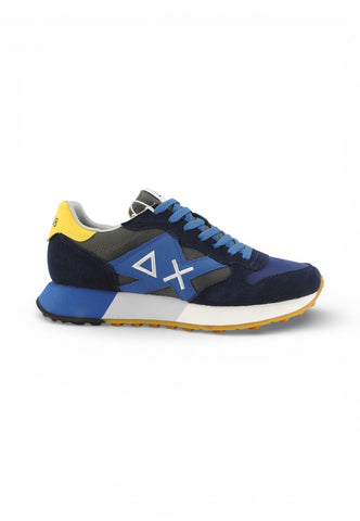 SUN68 Sneakers Uomo Blu Giallo Z36116-PE26-0799