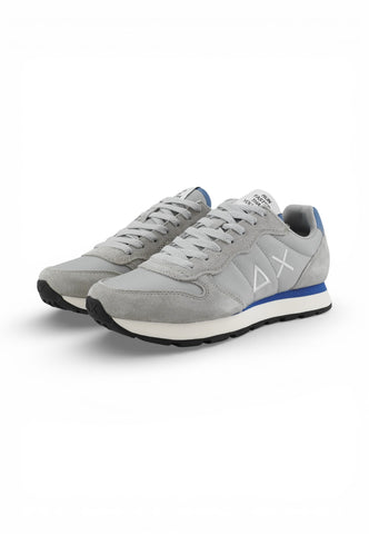 SUN68 Sneakers Uomo Grigio Azzurro Z36101-PE26-06