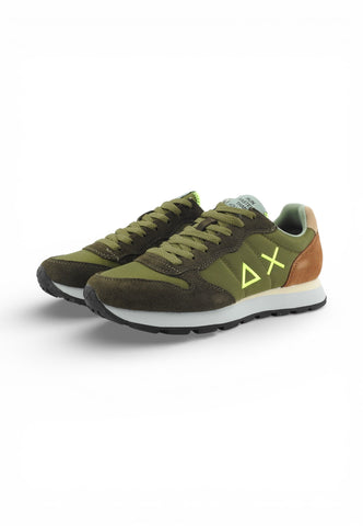 SUN68 Sneakers Uomo Verde Marrone Giallo Z36106-PE26-19