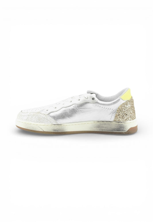 2STARS Sneakers Donna Bianco Oro Glitter 2SD5027_484-PE26-484