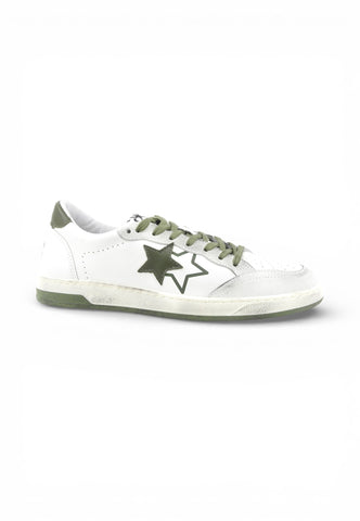 2STAR Sneakers Uomo Bianco Verde 2SU5050_035-PE26-035